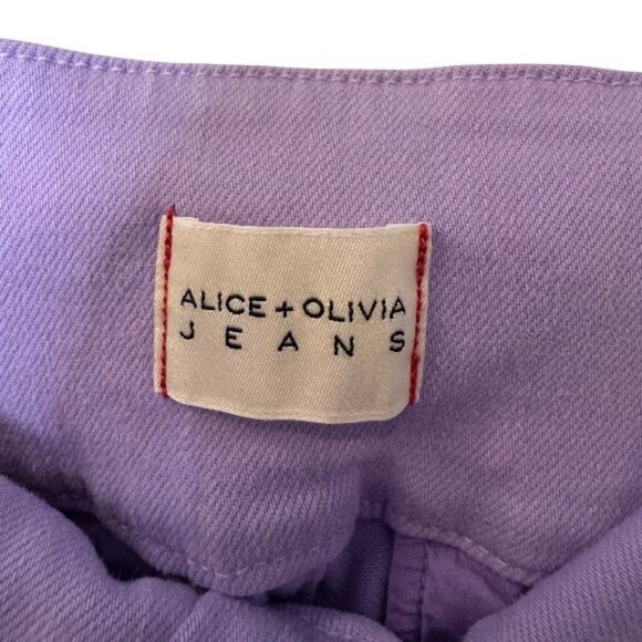 Alice + Olivia solstice bootcut Olivia denim jeans size 24 - Picture 14 of 16